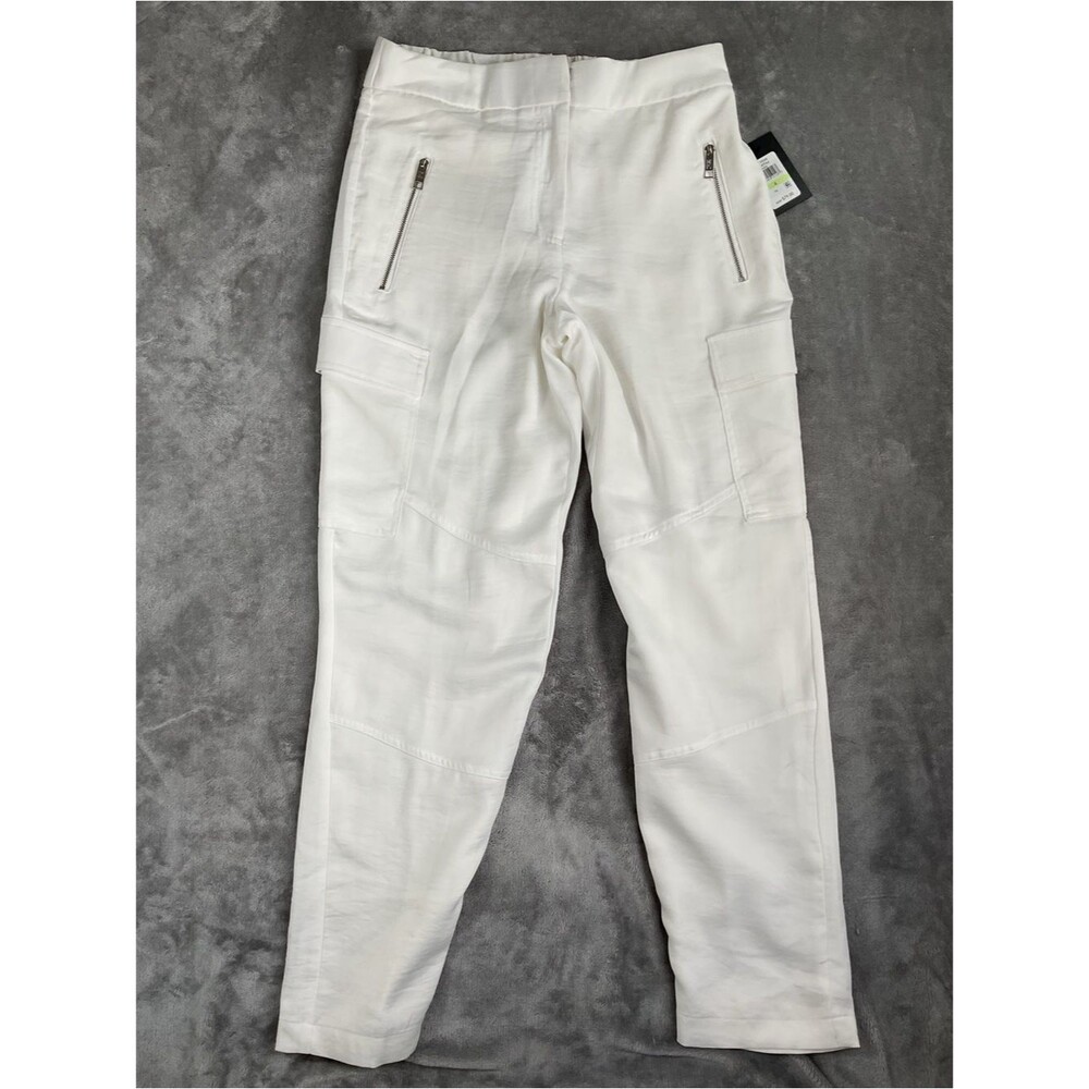DKNY White Women's Cargo Joggers